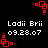 Pixelated red square patterns and white text on black background with four identical sections.
