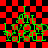 Green text reading "I AM LIVID PUNCHALL" on red and black checkered background with pixelated distortion effects.