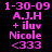 Pixelated pink text on black background displays identical static text across two side-by-side with no visible animation changes