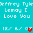 Pixelated turquoise background with repeated white text and date, featuring a red heart and gray heart animation.