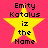 A static pixel art image with four identical yellow stars on a pink background, each containing text.