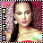 Pixelated portrait of a person with long dark hair, wearing a light-colored top, with vertical text reading 'ALICIA' on the left and small colored shapes in the corners.