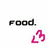 A four-quadrant displays text and symbols on white, bright pink, and gray backgrounds with pixelated fonts
