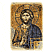 Animated mosaic-style icon depicting a robed figure with a halo, a reclining figure on a bed, and a book cover with a central face surrounded by smaller faces.