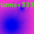 Green text 'ionna<333' repeats across a pink and blue gradient background with shifting circular patterns.