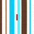 A static image with vertical stripes in brown, white, and blue hues. Text elements 'I', 'Love', and 'Him' appear in red, yellow, and gold respectively.