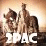 Pixelated static image of two figures with