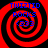 Red and black spiral pattern with blue text "TWIZZID ROCKS (333)" overlaid, displayed in a