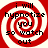 Red and white spiral background with black text reading 'i will hypnotize you so watch out' in four identical