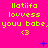 Bright pink background with repeated yellow text blocks reading 'llatifa lovvess you babe, you babe, you babe,' each followed by a yellow '<3' symbol and blue star-like shapes scattered around.