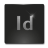 Static grayscale icon with pixelated 'Id' text on dark background, framed by light gray border.