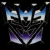 Pixelated icon with blue and white 'EMS' text above a dark, stylized crown-like shape on black background; green section displays 'Original Icons .com' in pixel font.