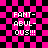 Pixelated text 'FANT-ABUL-OUS!!!' on a pink and black checkered background with animated distortion effects.