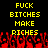 Yellow pixelated text on black background with red flame-like shapes at bottom, repeated twice side-by-side.