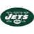 Dark green oval-shaped icon with white stylized text reading 'Jets' and a small circular emblem below the letters, rendered in pixelated style.