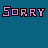 Pixelated text displays 'SORRY' repeated in pink with green accents, 'I DON'T LOVE YOU' in cyan, and 'PSYCH!' in yellow on a teal background.