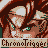 Pixelated character portraits and creatures with 'ChronoTrigger' text below each, arranged in a