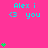 Cyan text "Alexi <3 you" repeats across a bright pink background with green heart symbols appearing in vertical stacks at multiple positions.