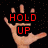 A four- of pixelated icons with text overlays: a hand gesture, 'WAIT A MINUIE', and 'PUT A LIL LOVE IN IT!' over hearts