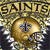 Static pixelated icon featuring a golden football with