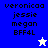 Pixelated text list with two star icons on blue and white backgrounds, showing animation change between frames.