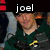 A four- of pixelated images with overlaid text labels showing a person in different poses and clothing