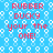 Blue background with white bubble patterns and red text reading 'RUBBER DUCKY your the ONE!' in four identical sections.