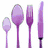 Static image with four : purple cutlery on white, yellow and blue straws on beige, and three yellow with purple text reading "The Breakfast Bunch!" "And of course..." "It's a softball joke"