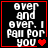 Four identical black square with red borders display white pixelated text 'over and over. I fall for you' alongside a single red heart that changes to two hearts in the second