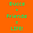 Green pixelated text on orange background reads 'Buccs + Friends = LIFE!' with a blue circular glow effect on the lower-left version.