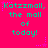 Bright pink background with repeated cyan text 'Katzmall, the mall of today!' and scattered purple star-like shapes.
