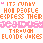 Pixelated text repeats across a with pink hearts and gray background elements