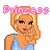 A pixelated cartoon character with blonde hair and a pink crown stands next to green text reading "Original Icons .com" on a dark background.