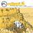 Animated contact sheet of five 48x48 pixel AIM buddy icons for Relient K, each with distinct backgrounds and a central white rock-like object under the band's logo.