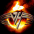 Animated icon with fiery background, metallic 'V' symbol flanked by wings, blue text reading 'Mickey's Back', and stylized 'NB' logo below.