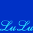 Blue background with light blue pixelated text and a heart symbol above it.