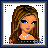 Animated contact sheet of a pixel art icon featuring a crying woman and text fragments forming the phrase "how can i stop cryin when the only one that can make me stop is the one who made me start" with visible animation frames showing tears, pose changes, and sequential text display.