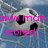 Pixelated soccer ball with black spots on blue background, displaying text in pink and red colors.