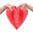 Animated contact sheet showing four frames of a red heart being held by hands, with the heart progressively breaking apart across frames.