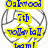 Six circular soccer ball–shaped icons with text overlays in various fonts and colors, arranged in a