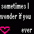 Pixelated text and heart symbols on a black background, with alternating pink and white elements.
