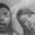 Black-and-white animated sequence showing a person's face with changing expressions and hand movements near the head.