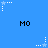 Blue background with repeated 'MO' text and white star-shaped icons connected by dotted lines in a pattern