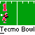 Pixelated football player in pink uniform running on green field with red number 1, transitioning through tackle and fall poses.