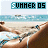 Animated beach scene with a woman in a bikini lying on sand, text "SUMMER 05" above her.