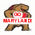 Two side-by-side pixelated images of a brown cartoon character with a red headband, one showing text and symbols on its chest, the other showing a large red 'M' symbol.