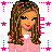 Pixel art contact sheet showing a cartoon woman in pink tracksuit with star patterns and text "I'm only one call away!" across multiple frames.
