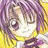 A pixelated anime-style character with purple hair and yellow background on the left, paired with a black panel containing white text "Anime IM" and signature "cOw" on the right.