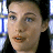 A 48x48 pixel buddy icon featuring a close-up of Liv Tyler's face on the left and blue text reading 'jersey girl' on the right, displayed as part of an animated contact sheet with two frames.