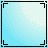 Animated sequence of light blue pixelated icons with 'alone' text at top and evolving lower text, each framed by black border.